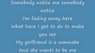 busted - she wants to be me with lyrics