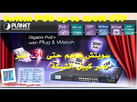Šakotuvas Switch Planet GSW-2620VHP video