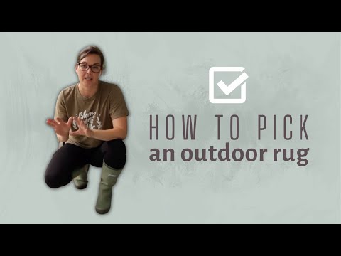 YouTube video about: Can outdoor rugs be left in the rain?