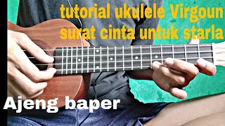 Download lagu tutorial intro ukulele  Virgoun surat cinta untuk starla mp3