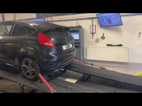 Ford Fiesta 1.6 Tdci Dyno Run *Upgraded Turbo*
