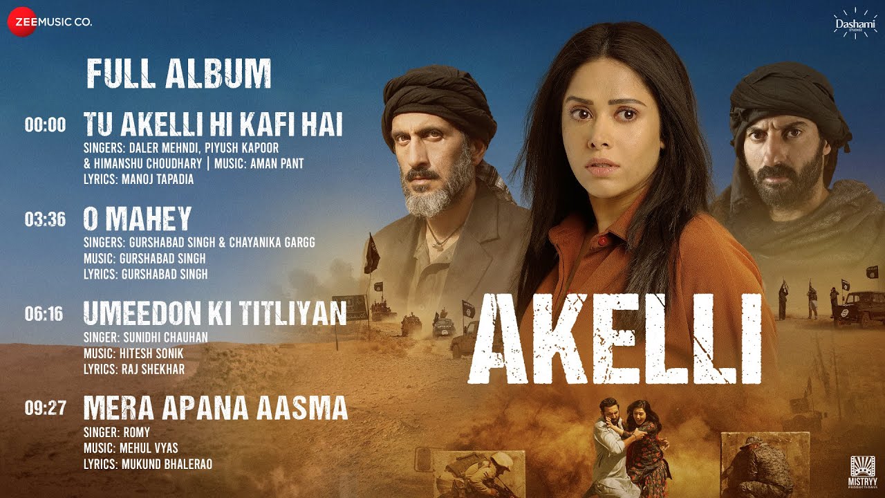 Umeedon Ki Titliyan Lyrics | Akelli | Sunidhi Chauhan