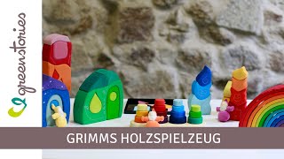 Grimms Holzspielzeug | Grimms Regenbogen & mehr Montessori Spielzeug