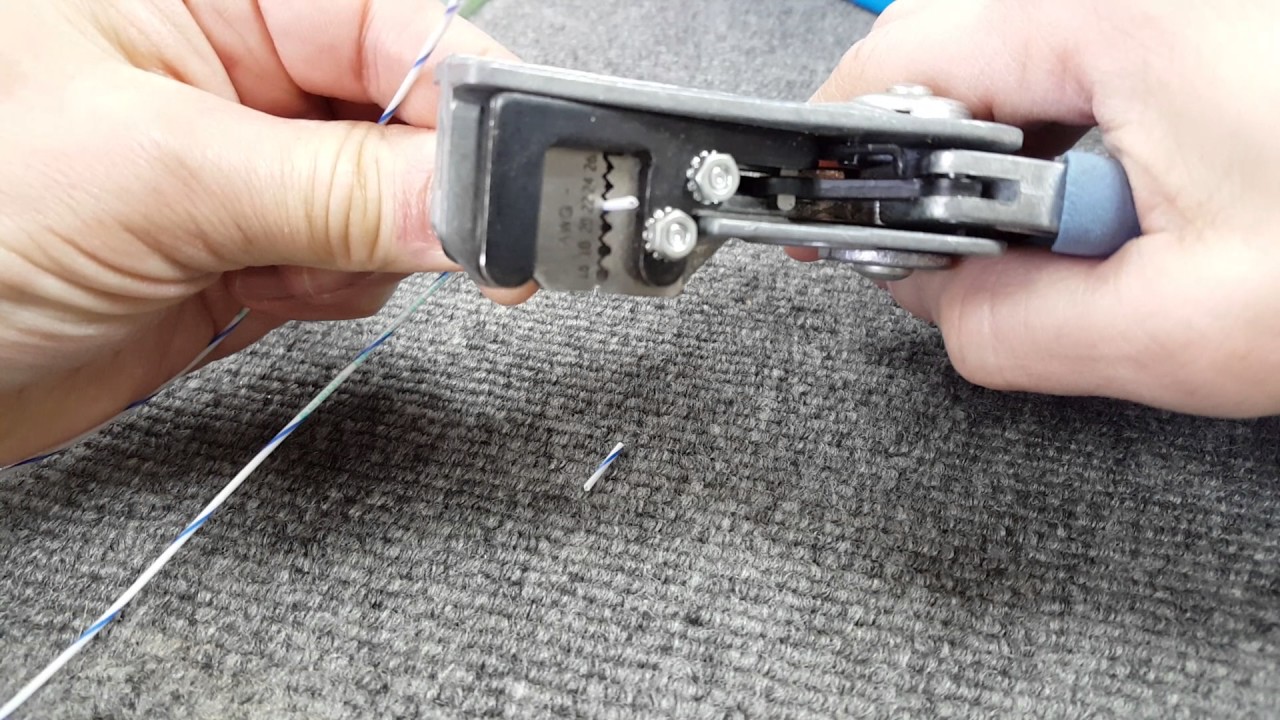 Aviation: Vans RV Aircraft - Window Stripping Aircraft Wire (Splicing ...
