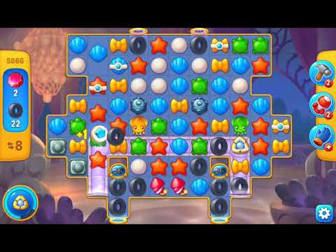 Fishdom 2021 - Level 5866   #playrix #fishdom #gaming
