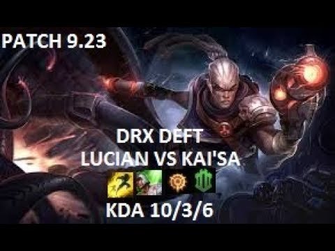 DRX Deft - Lucian vs Kai'Sa - KR Challenger 1170 LP