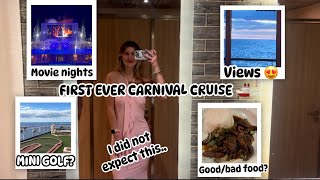 I WENT ON A CARNIVAL CRUISE SO YOU DONT HAVE TO!! Are the rumors true?? Expectations VS Reality 🛳️