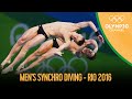 Diving: Men's Synch 10m Platform - Full Competition | Rio 2016 Replays