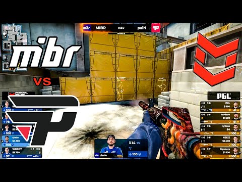 MIBR vs paiN - HIGHLIGHTS | PGL Major Antwerp 2022 Americas RMR | Swiss Round | CSGO
