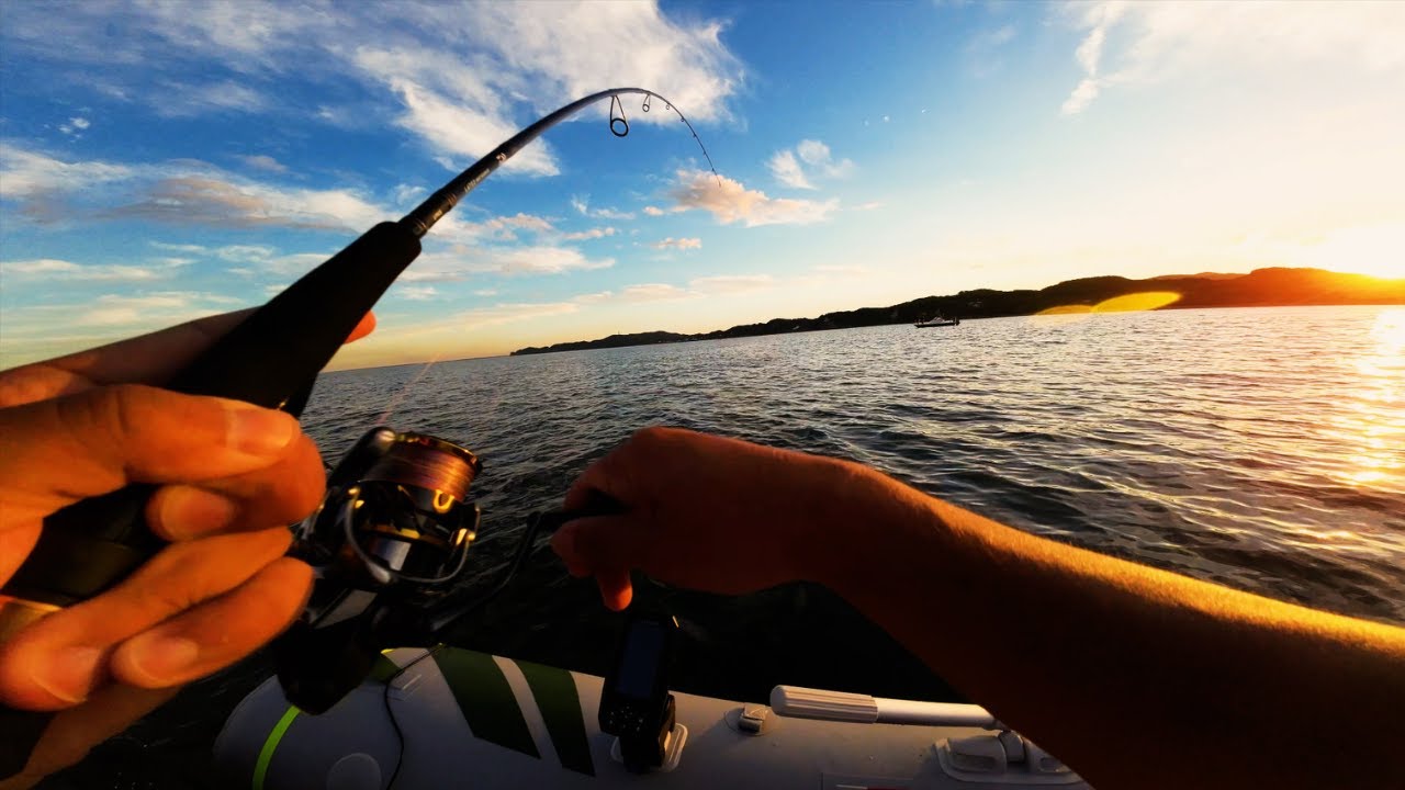 ここは天国か…？2時間トップウォーターで釣れ続ける朝マズメ