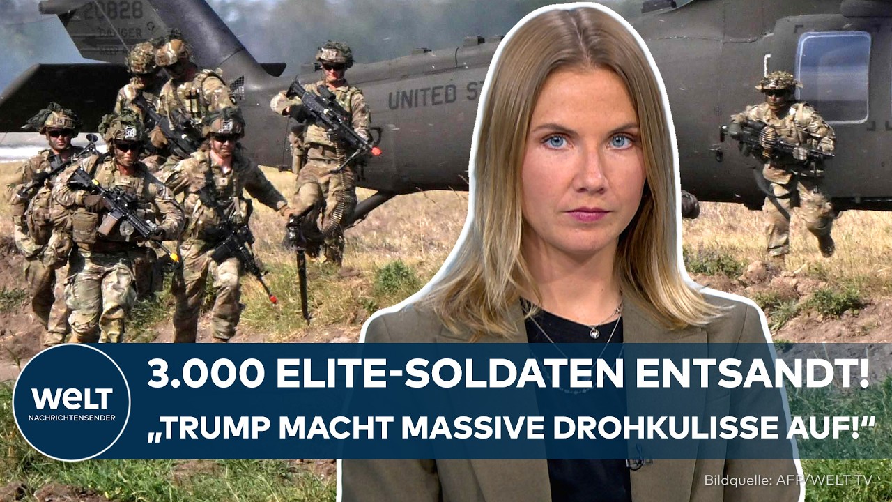 IRAN-KRIEG: 3000 US-Elitesoldaten! „Trump macht massive Drohkulisse auf!“ – Carolina Drüten