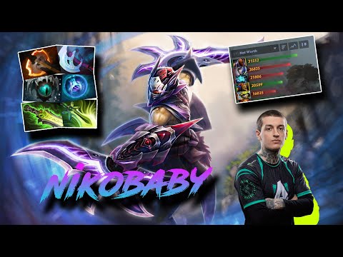 Nikobaby [Anti-Mage] Alliance vs Liquid AMAZING CARRY 1K GPM !! | he just got a bad teammate..
