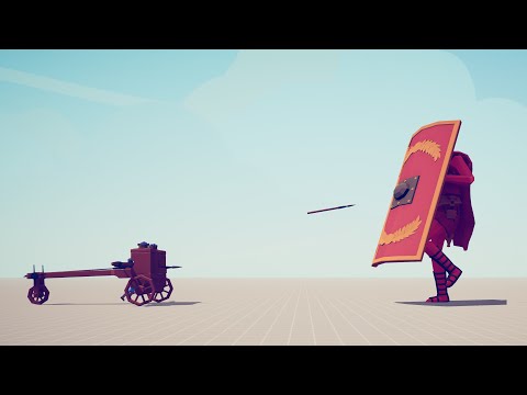 GIANT SHIELD vs RANGED UNITS - Totally Accurate Battle Simulator TABS