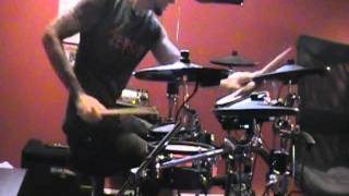 pig destroyer - alcatraz metaphors drum cover