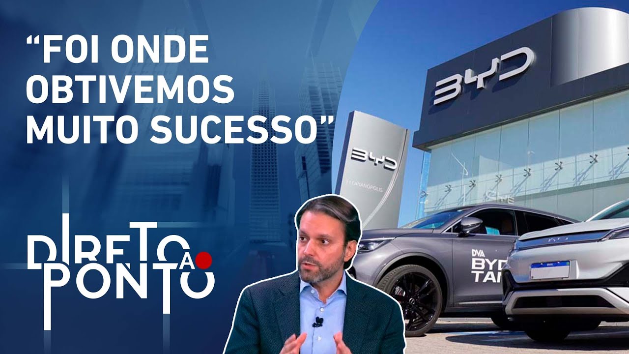 Por que a BYD escolheu o Brasil como um de seus polos? Alexandre Baldy responde | DIRETO AO PONTO