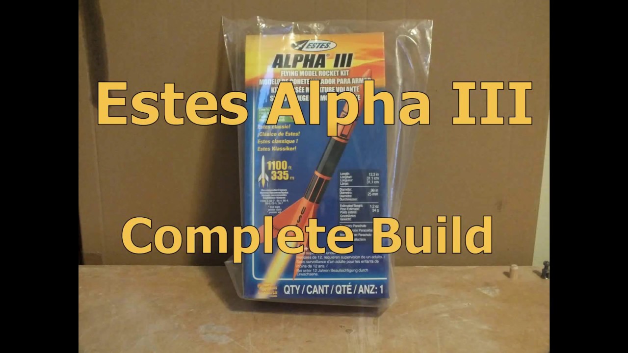 Estes Alpha III E2X, Launch Set