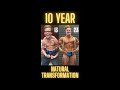 Natural Bodybuilding Transformation | Age 9 - 23 | Motivation #shorts
