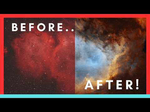 From Meh to MARVELOUS: Processing OSC Narrowband to the SHO Palette - PixInsight tutorial