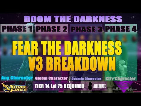 Fear the Darkness  3 Breakdown + Infographic. - Marvel Strike Force