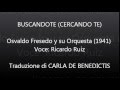 BUSCANDOTE - Osvaldo Fresedo - Traduzione in ...
