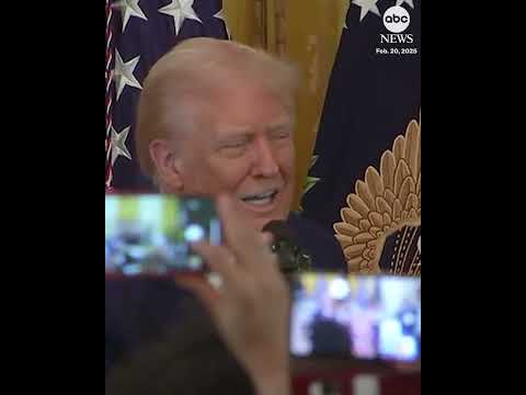 Tiger Woods joins Trump for Black History Month event at the White House