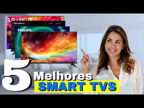 ✅ As TOP 5 Melhores SMART TV 4K 2024 - Qual é a melhor Smart tv Custo Benefício