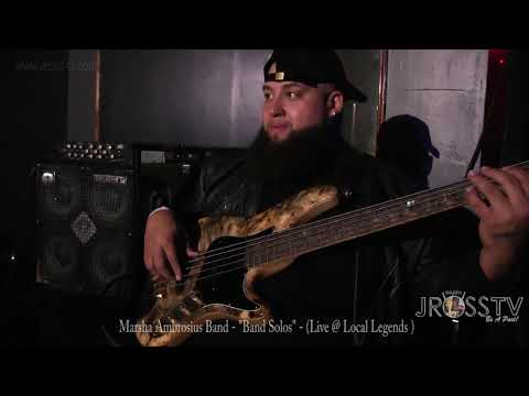 James Ross @ Marsha Ambrosius Band - "Band Solos" - Local Legends Hall  www.Jross-tv.com (St. Louis)