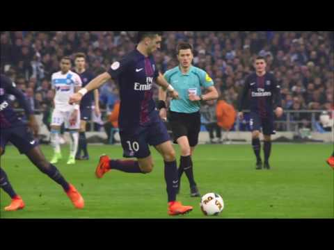 Javier Pastore great rabona skill vs Olympique Marseille HD 4K