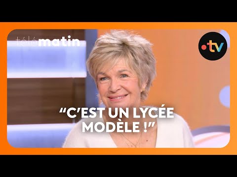 Véronique Jannot retourne au lycée pour "Karma, trop jeunes pour se taire"