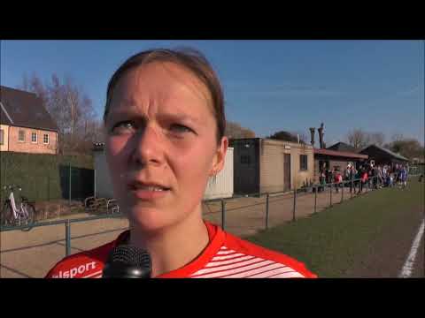 Ellen Ydens na KFC Merelbeke - KFC Eendracht Zele op 24.03.2018