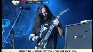 Sepultura - Buenos Aires 28-03-2009 (PRO-SHOT) - We&#39;ve Lost You (Quilmes Rock) Much Music