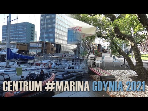 Gdynia #Centrum ul Świętojańska #Marina Sierpień 2021