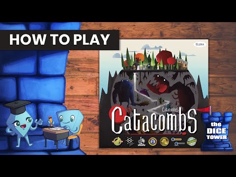 Catacombs 3rd Edition Board Game. How to Play by Stella & Tarrant.