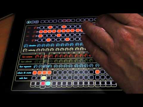 iPad Music App B-Step Sequencer