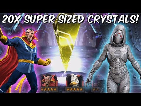 20x 5 Star Super Sized Annual Crystal Opening! - 2015 & 2018 - Marvel Contest of Champions
