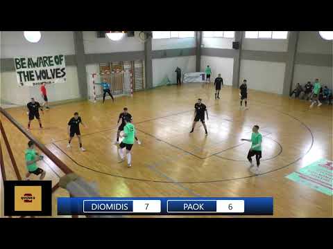 DIOMIDIS ARGOUS - PAOK  18/3 Live 10channel.gr