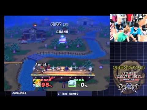 Smash9 PM Winner's Bracket: AeroLink (Link) vs CT | TLoc Denti (Ivysaur)