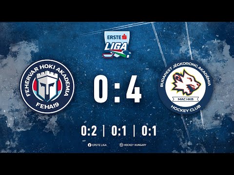 Gólösszefoglaló EL 165 - FEHA19 - Budapest Jégkorong Akadémia HC 0-4 20230203