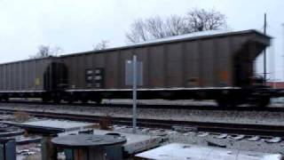 preview picture of video 'BNSF 6053, 5946 & dpu 6060'
