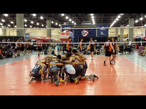 20180702-06a Coastal 18 vs Club 1 Boys 18 Red Game 1a of 3 2018 Boy's Jr  National Championship