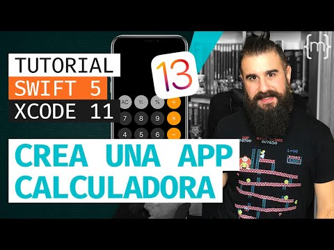Cómo CREAR una APP  La CALCULADORA de iOS 13 Introducción