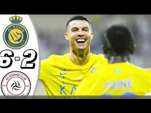 Al Nassr vs Al shabab 6-2 All goals and highlights 2023 Ronaldo 🔥⚽️