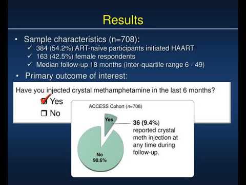 crystal methamphetamine injection predicts slower hiv rna suppression among injection drug users