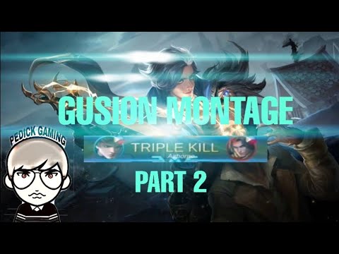 Gusion Montage #2 | PEDICK PLAYS | CATZKIExd