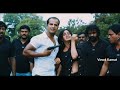 Black Saree Actress Navel Slip In Front Of Villain
