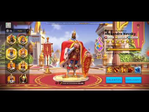 Guardar esculturas ou upar comandantes iniciais? Rise of Kingdoms