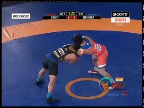 PWL Final 2017: Sumit Sehrawat VS Jitendra 19th Jan | Haryana Hammers Vs NCR Punjab Royals