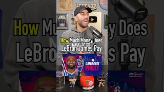 How Much Money Does LeBron James Pay Per Year To NOT Live In Philly? #shorts #nba #lebronjames