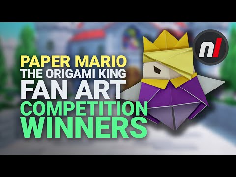 Paper Mario: The Origami King Community Fan Art Competition Winners
