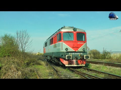 Fluieroasa 60-0714-5&60-1151-9 Whistle Loko & LDE2100 60-0434-0 in Gara Aleșd Station 07 April 2019